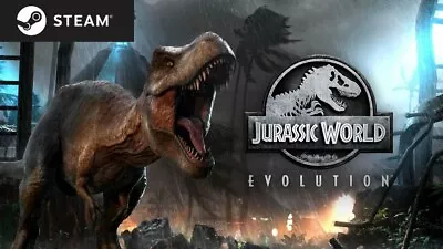 Jurassic World Evolution PC GAME Steam BRAND NEW GENUINE • $15.99