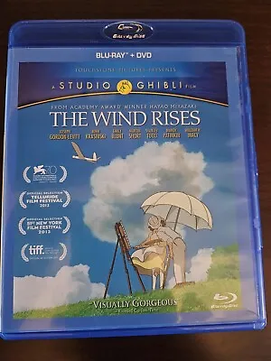 The Wind Rises [Blu-ray + DVD] Studio Ghibli Hayao Miyazaki • $6
