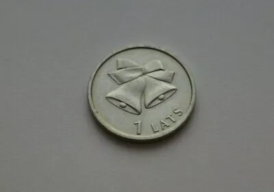 1 LATS Latvia Coin  2012 - Christmas Bells • £8