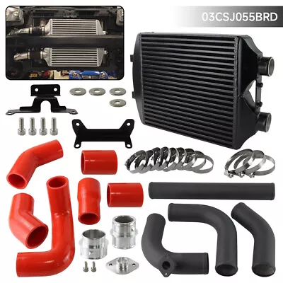 Front Mount Intercooler Kit For Seat Ibiza Mk4 Skoda Fabia VRS 1.9TDI PD130 Red • $390.59