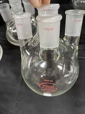 4 Neck 1000ml Round Bottom Reaction Flask • $49.99