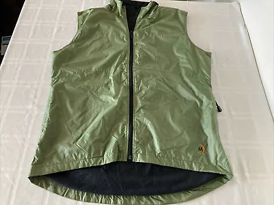 Moonstone Mens Sz Xl? Green Full Zip Vest Ts2 • $25.99