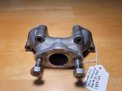 TRIUMPH 500 T100 T100C Intake Manifold Part # 70-4014 W/ 2 Studs Good Condition • $29.99