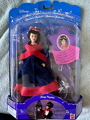 VIntage Disney Musical PRINCESS BARBIE MARY POPPINS Doll - HTF - Mint In Box! • $19.99