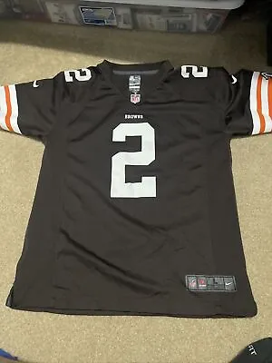 Nike Johnny Manziel Youth Large Cleveland Browns Jersey • $25