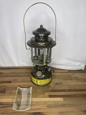 Vtg Military US SMP Gas Lantern  1985 Quadrant Globe Made In USA Coleman Clean! • $75