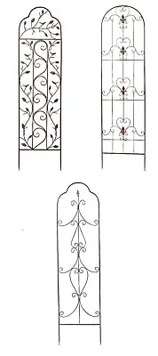 Metal Garden Trellis Climbing Plant Wall Trellises Panel Screen Frame Support • £32.98