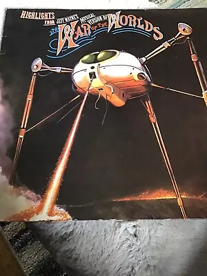 War Of The Worlds Vinyl 1978 • £25