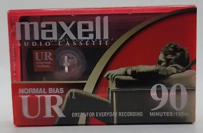 Maxell UR-90 Normal-Bias Cassette Tapes (108510) • $3.19