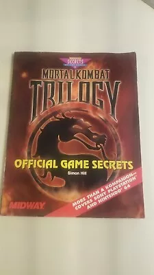 Mortal Kombat Trilogy Official Game Secrets By PCS Staff (1996 Trade Paperback) • $29.95