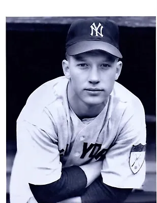 Rookie Mickey Mantle New York Yankees Baseball Hof Usa Mlb 8x10 PHOTO PRINT • $6.98