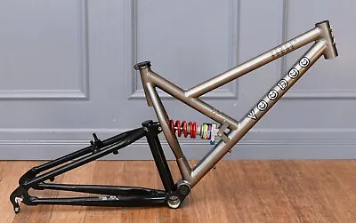 Voodoo Canzo Ti FS 26  Frame XS/Small Vintage MTB Full Suspension Titanium • $699.99