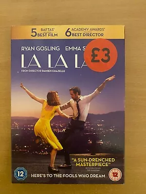 *NEW* La La Land DVD (2016) Sealed With Protective Sleeve • £2