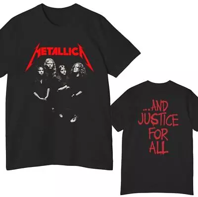 Metallic@ T-Shirt 1988 Metallica And Justice For All TShirt L2103_04 • $20.99