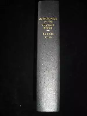 Concordantiarum SS. Scripturae Manuale Concordance To The Vulgate Bible De Raze • $24.65