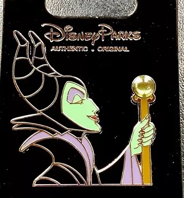 Disney Parks ** Maleficent** Holding Yellow Jewel Stone Staff Sleeping Beauty • $6.99