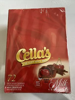  Cella's Milk Chocolate Covered Cherries 72-Count Box  - 2.5 Lbs • $25