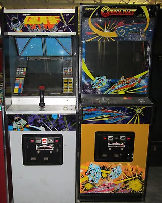 OMEGA RACE ARCADE MACHINE By MIDWAY 1981 (Excellent Condition) *RARE* • $3989