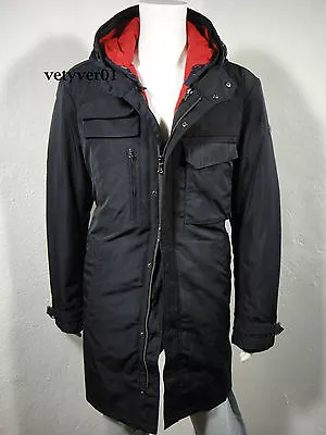 VICTORINOX Swiss Army 3N1 Military M51 Hooded Parka Removable Liner Navy Size S • $424.95