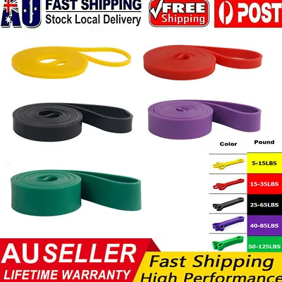 New Resistance Bands Loop Gym Fitness Exercise Yoga Workout Lift Pull Up Assist • $7.99