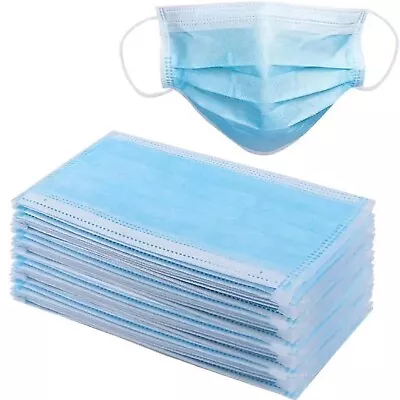 200Pcs Disposable Face Mask Protective Masks 3 Layer Filter General Use AU • $29.99