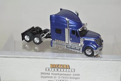 1:87 HO Brekina 85828 International Lonestar Tractor Truck METALLIC DARK BLUE • $32