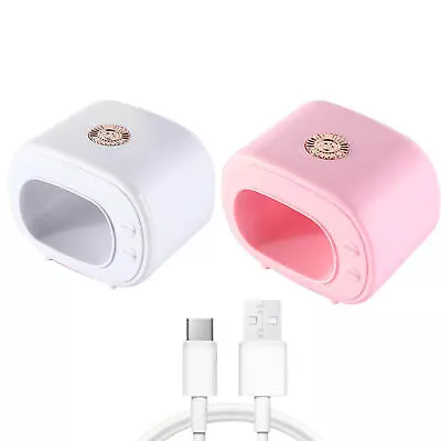 Mini UV LED Nail Lamp Quick Drying Gel Polish Lamp USB Nail Dryer For Nail Art • $9.35