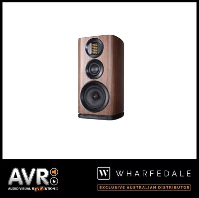 Wharfedale Evo 4.2 Bookshelf Speakers - (BlackWalnutWhite Finishes) RRP:$1800 • $1799.99