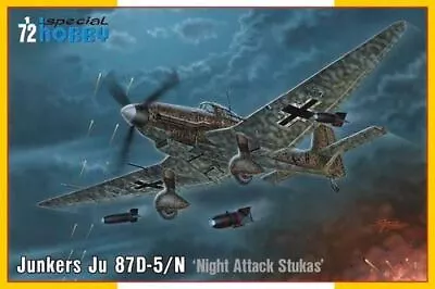 1/72 Special Hobby Junkers Ju 87D-5/N/D-8 Night Attack Stukas Plastic Model Kit • $27.27