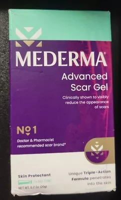 Mederma Advanced Scar Gel 20g 0.70 Oz EXP 09/2024+ • $13.50