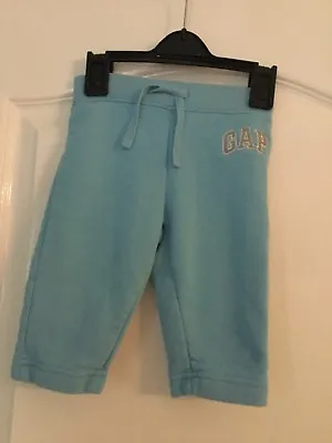 Baby Girls Blue Jogging Bottoms By Baby Gap Age 6-12 Months • £2.99