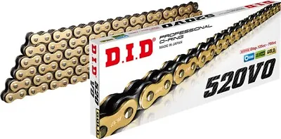 DID 520 VO Series O-Ring Chain 100 Links Gold • $71.04