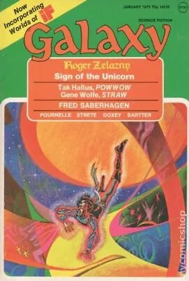 Galaxy Science Fiction Vol. 36 #1 FN 1975 Stock Image • £5.70