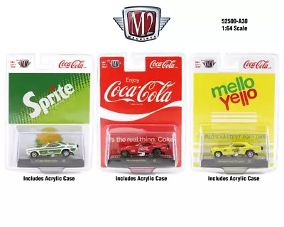 M2 Machines 1:64 Coca-Cola Funny Cars Release 30 • $16.99