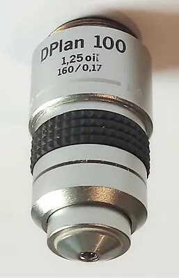 Olympus Microscope Oil Immersion Objective DPlan 100x /1.25na Oil - Excellent • $129.99