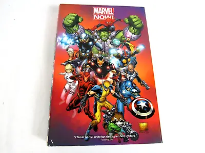 Marvel Now! Omnibus Comic Collection Hardcover Book Wolverine Iron Man Hulk • $29.94