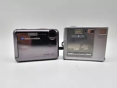 *UNTESTED*Konica Minolta DiMAGE X1 8.0MP + DiMAGE XI 3.2MP Digital Camera • $49.99