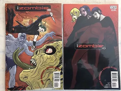 DC Vertigo Comics IZombie I Zombie Issues Issues 910 Michael Allred Black Label • $8