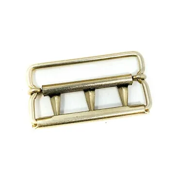 Vietnam Era 5340-312-6520 Splint Textile Webbing Buckle 3-Prong Metal 1-1/2 In • $11.97