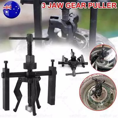 3 Jaw Pilot Bearing Puller Inner Wheel Gear Extractor Bushing Remover Tool Kit • $15.75