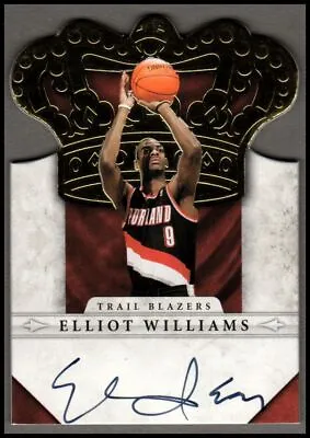 2011-12 Panini Preferred Gold #290 Elliot Williams CR Crown Royale Auto 13/25 • $5