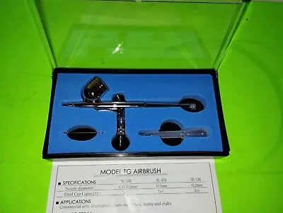 Vintage NEW UNUSED CHROME Airbrush Gravity Feed Wrench Dropper.  • $24.99