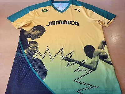 Puma Jamaica SHIRT TRIKOT JERSY CAMISETA MAGLIA Size L • £72