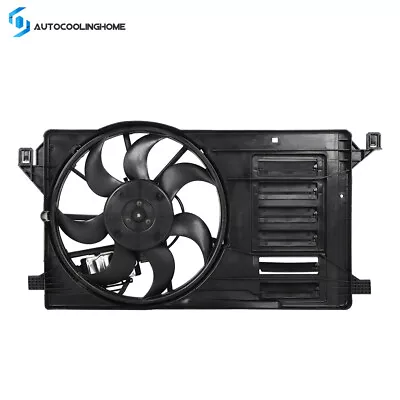 Electric Radiator Cooling Fan Assembly For 2012-2013 Mazda 3 Sport Driver Side • $74.66