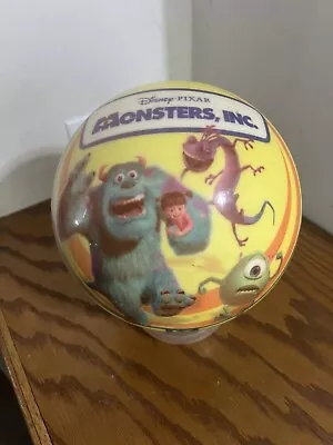 Vintage Disney Monsters Inc Wazowski Bowling Ball Brunswick Viz-A-Ball 10 Lb Kid • $99.95