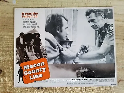 MACON COUNTY LINE-11  X 14  LOBBY CARD-1974-ALAN VINTCHERYL WATERS*18 • $15.38