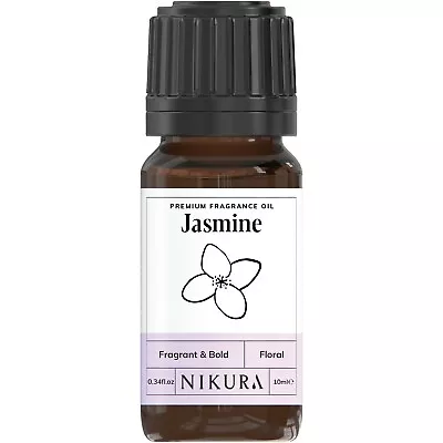 Nikura | Jasmine Fragrance Oil - 10ml 20ml 30ml 50ml 100ml 200ml • £4.99