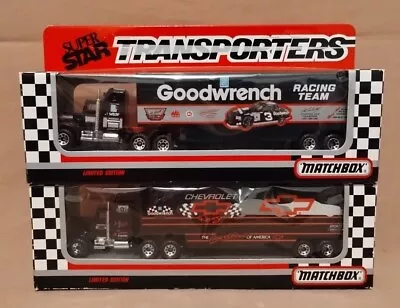 1992 Matchbox Super Star Transporters 2pc Lot ~ Dale Earnhardt #3 Goodwrench  • $19.98