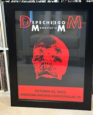 Depeche Mode Dallas NEW 18X24 Official Concert Tour Poster Unframed 10/01/23 • $168.64