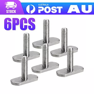 $9.59 • Buy 6X Kayak Rail/Track Screws Track Nuts T Bolt Hardware Mounting Replacement Kit J